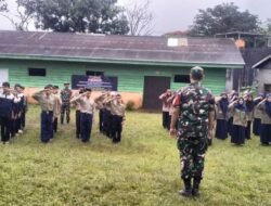 Tingkatkan Kedisiplinan Siswa Malino, Danramil 04/Tinggimincong Pimpin Giat Korps Kadet Republik Indonesia