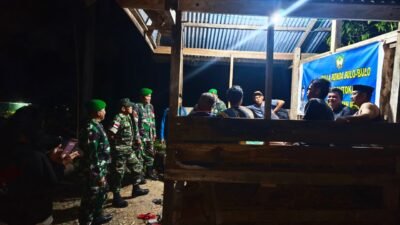Antisipasi Gangguan Keamanan, Patroli Gabungan TNI-Komduk Sisir Pusat Keramaian di Poros Malino