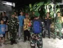 Langkah Preventif Koramil 06/Bajeng bersama Komduk, Melaksanakan Patroli Gabungan Demi Kenyamanan Warga