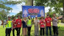 Jaga Kamtibmas Ramadhan, Satlantas Polres Gowa Edukasi Warga Desa Pannyangkalang