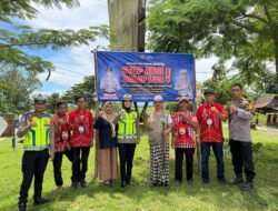 Jaga Kamtibmas Ramadhan, Satlantas Polres Gowa Edukasi Warga Desa Pannyangkalang