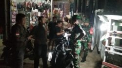 Ciptakan Rasa Aman, Patroli Gabungan TNI-Komduk Sisir Wilayah Malakaji