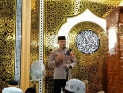 Ramadhan 1447 H di Pulau Barrang Lompo, Polisi Jaga Tarawih Hingga Beri Imbauan Kamtibmas ke Jamaah
