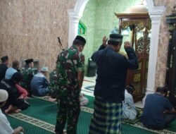Wujudkan Kamtibmas Kondusif, Babinsa Kodim 1409/Gowa Aktifkan Safari Subuh di Kelurahan Tamallayang