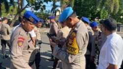 Cegah Pelanggaran Sejak Dini, Propam Polres Pelabuhan Makassar Lakukan Gaktibplin Mendadak