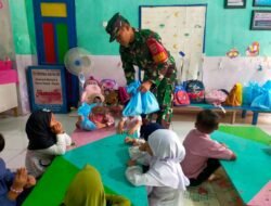 Dukung Generasi Emas, Babinsa Toddotoa Kodim 1409/Gowa Kawal Distribusi Makanan Bergizi Gratis di Sekolah