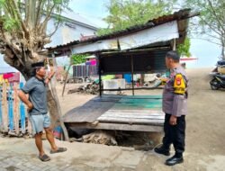 Dari Silaturahmi hingga Imbauan Cuaca Ekstrem, Patroli Bhabinkamtibmas Warnai Barrang Lompo