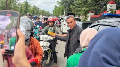 Pererat Silaturahmi, Polres Gowa Gandeng Mahasiswa dan OKP Gelar Aksi Sosial Ramadhan