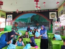 Cegah Stunting dan Perkuat Gizi Pelajar, Babinsa Kodim 1409/Gowa Pantau MBG di 19 Institusi Pendidikan Desa Bontoala