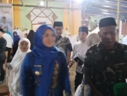 Kawal Kunjungan Bupati Gowa, Danramil 1409-07/Tompobulu Dampingi Safari Ramadhan di Desa Garing