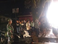 Akhir Pekan Tetap Siaga, TNI dan Komduk Gowa Patroli Wilayah Tinggimoncong