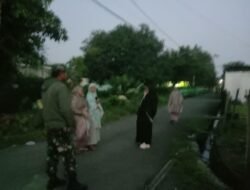 Antisipasi Tawuran Remaja Pasca Subuh, Babinsa Kodim 1409/Gowa dan Lurah Kalegowa Perketat Pemantauan Wilayah