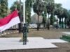 Pimpin Upacara Bendera, Kasdim 1409/Gowa Ingatkan Kedisiplinan dan Kewaspadaan