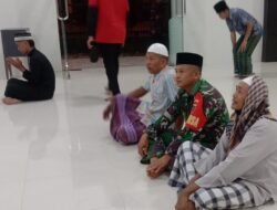 Pererat Silaturahmi Lewat Sajadah, Babinsa Kodim 1409/Gowa Gelar Safari Subuh Berjamaah di Samata