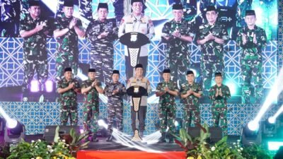 Perkokoh Persatuan di Bulan Suci, Kasdam XIV/Hsn Hadiri Buka Puasa Bersama TNI–Polri dan Forkopimda di Polda Sulsel
