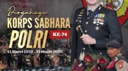 Kapolres Gowa Beserta Jajaran Ucapkan Dirgahayu Korps Sabhara Polri ke-74