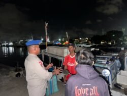 Jelang Ops Ketupat 2026, Satpolairud Polres Pelabuhan Makassar Intensifkan Patroli Dialogis di Dermaga Paotere