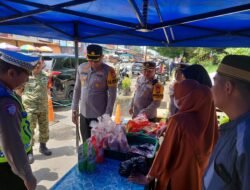 Bantu Masyarakat, Polres Gowa Hadirkan Bazar Pangan Murah di Pasar Minasamaupa