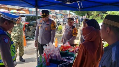 Bantu Masyarakat, Polres Gowa Hadirkan Bazar Pangan Murah di Pasar Minasamaupa