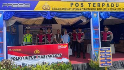 Pastikan Keamanan Wilayah, Perintis Presisi Polres Gowa Sambangi UMKM dan Pos Pam Ketupat 2026