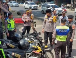 Jelang Puncak Mudik Lebaran, Kapolres Gowa Monitoring Pos Terpadu Ketupat 2026
