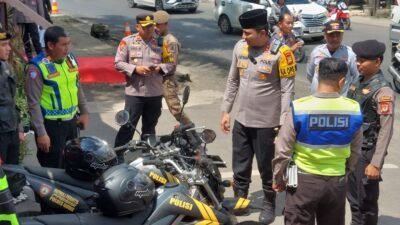 Jelang Puncak Mudik Lebaran, Kapolres Gowa Monitoring Pos Terpadu Ketupat 2026