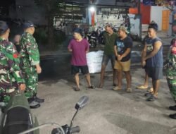 Wujudkan Gowa Aman, Babinsa Kodim 1409/Gowa Pimpin Patroli Bareng Komponen Pendukung