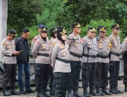 Jelang Idul Fitri 1447 H, Polres Pelabuhan Makassar Gelar Apel Kesiapan Pengamanan Takbiran
