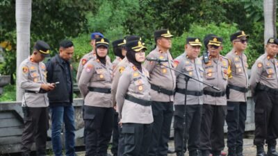 Jelang Idul Fitri 1447 H, Polres Pelabuhan Makassar Gelar Apel Kesiapan Pengamanan Takbiran