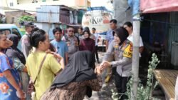 Kapolres Pelabuhan Makassar Sampaikan Terima Kasih kepada Warga Tamalabba, Penertiban Bangunan Liar Berjalan Kondusif