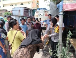 Kapolres Pelabuhan Makassar Sampaikan Terima Kasih kepada Warga Tamalabba, Penertiban Bangunan Liar Berjalan Kondusif