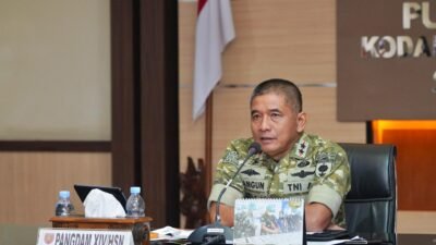 Dukung Ekonomi Kerakyatan, Pangdam XIV/Hsn Ikuti Vicon Strategis KDKMP