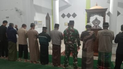 Wujudkan Wilayah Kondusif, Koramil 07/Tompobulu Konsisten Laksanakan Safari Subuh dan Komsos