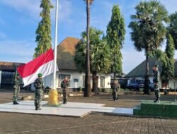 Khidmat dan Disiplin, Personel Kodim 1409/Gowa Laksanakan Upacara Bendera Mingguan
