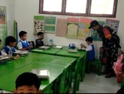 Dukung Program Nasional, Koramil 07/Tompobulu Kodim 1409/Gowa Pantau Realisasi Makan Bergizi Gratis