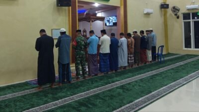 Manunggal dengan Rakyat, Babinsa Kodim 1409/Gowa Rangkul Tokoh Agama Lewat Safari Subuh