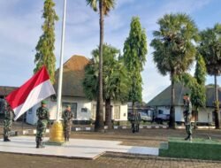 Kodim 1409/Gowa Gelar Upacara Rutin: Tingkatkan Kewaspadaan dan Rasa Cinta Tanah Air