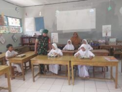 Sukseskan Program MBG, Babinsa Kodim Gowa Kawal Ketat Penyaluran Makan Bergizi di Sekolah