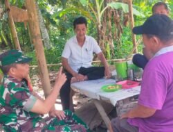 Antisipasi Musim Kemarau, Babinsa Koramil Bajeng Gelar Komsos Imbau Warga Dusun Doja Jaga Kebersihan Lingkungan