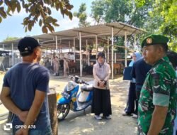 Respon Cepat Keluhan Warga, Babinsa Koramil 1409-01/Somba Opu Bersama DLH Pantau Limbah Kandang Sapi di Manggarupi