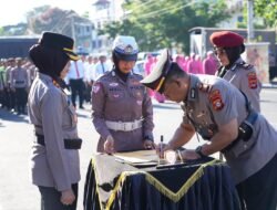 Kapolres Pimpin Sertijab, Estafet Kepemimpinan di Polres Pelabuhan Makassar Berlanjut