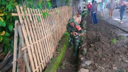 Perkuat Kemanunggalan, Babinsa Koramil 1409-07/Tompobulu Gelar Karya Bakti Bersama Masyarakat