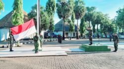 Kobarkan Semangat Patriotisme, Kodim 1409/Gowa Gelar Upacara Bendera Tujuh Belasan