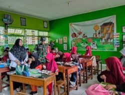 Wujudkan Generasi Emas: Babinsa Kodim 1409/Gowa Pastikan Kelayakan Makan Siang Gratis Siswa