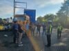 Antisipasi Aksi Buruh dan Hardiknas, Satlantas Polres Pelabuhan Makassar Batasi Pergerakan Truk di Titik Rawan