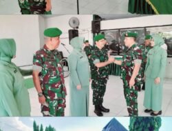 Dandim 1409/Gowa Pimpin Tradisi Pelepasan Perwira: Wujud Penghormatan bagi Prajurit Purna Tugas dan Pindah Satuan