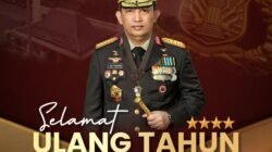 Kapolres Gowa Bersama Staf Ucapkan Selamat Ulang Tahun Kapolri