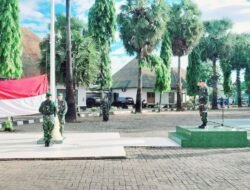 Kasdim 1409/Gowa Pimpin Upacara Senin: Momentum Penguatan Jiwa Sapta Marga