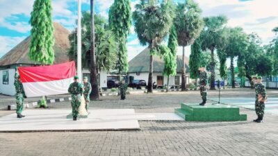 Kasdim 1409/Gowa Pimpin Upacara Senin: Momentum Penguatan Jiwa Sapta Marga