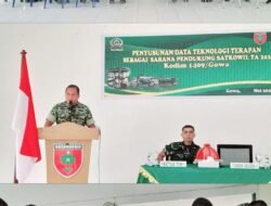 Modernisasi Teritorial: Kodim 1409/Gowa Terima Kunjungan Tim Pusterad Susun Data Teknologi Terapan TA. 2026